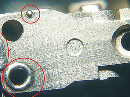 <a href='http://www.jxpjsy.com/product/3.htm' class='text_a'>模具激光焊機</a>修復(fù)模具效果